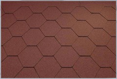 KATEPAL šindel Classic KL Červená (Red), cena za m2